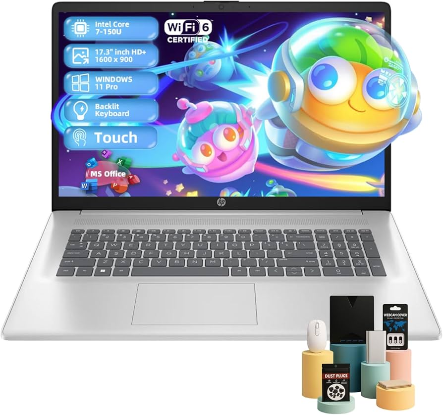 Amazon.com: HP Flagship 17 Touchscreen Laptop - Intel 10-Core 7